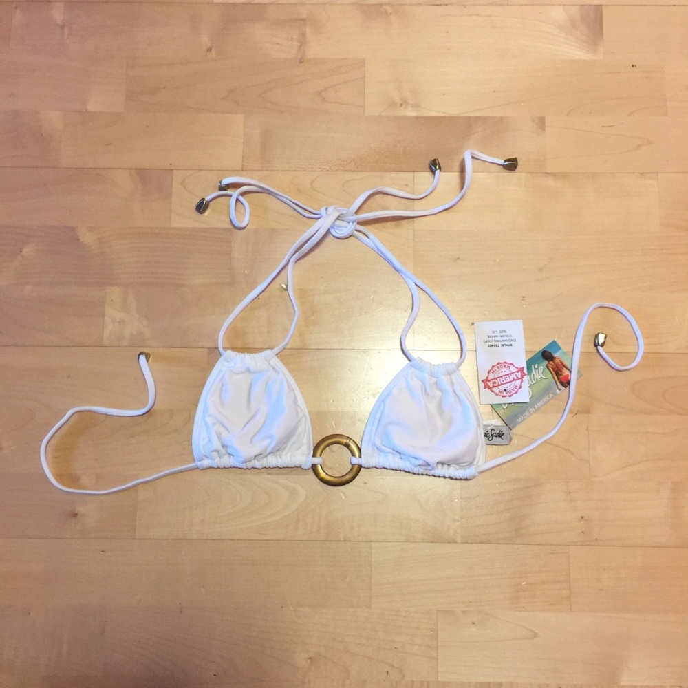 Bikini top white
